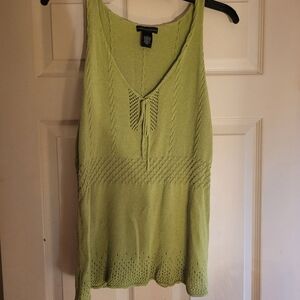 Madison Studio Olive Knit Top